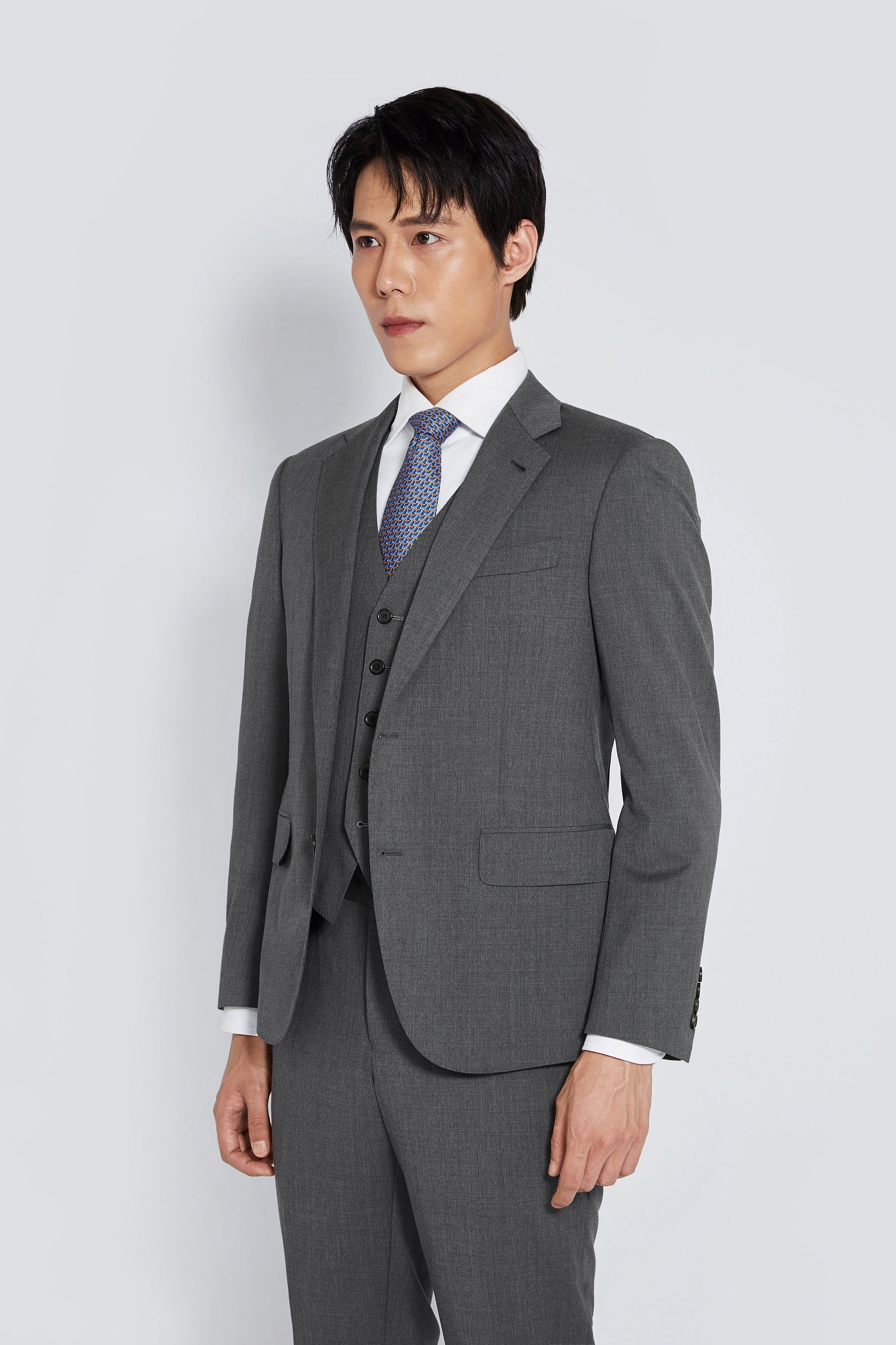 Dark Grey Tailored Jacket — The Block